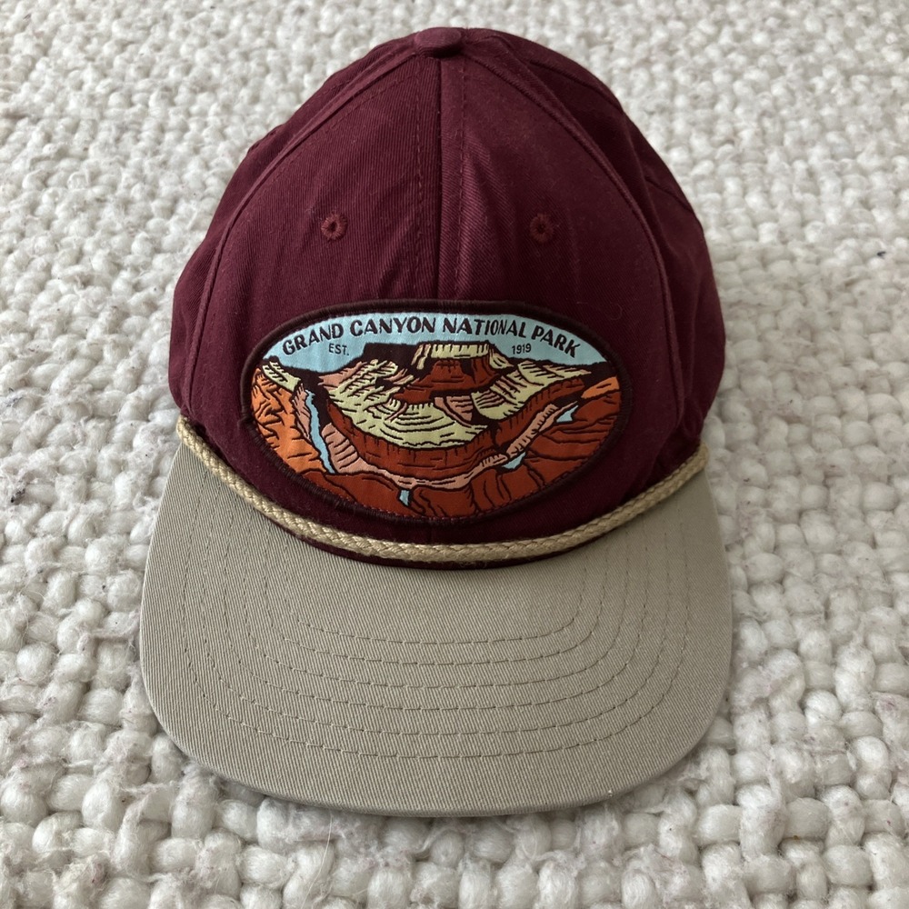 Sendero Provisions Co. Hat Cap Adult Red Snapback‎ Roped Rio Grande River
